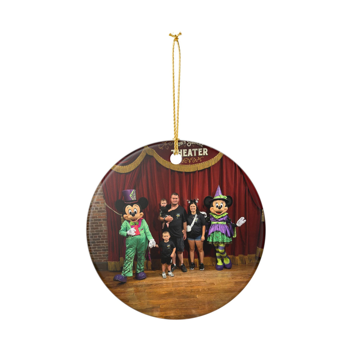 Photo Ornament — Personalized Family Keepsake (1pc)